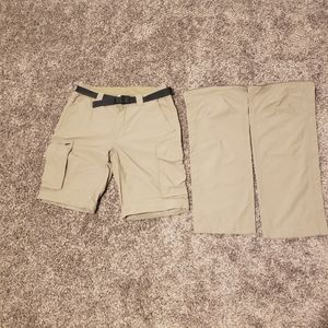 Columbia Convertable Pants